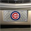 Chicago Cubs Diamond Metal License Plate