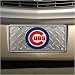 Chicago Cubs Diamond Metal License Plate