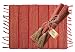 Persimmon Stripe Vetiver Placemats