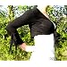 Wickel Shirt mit 3/4 Arm und einges�umten B�ndchen Bauchtanz Oberteil Top schwarz