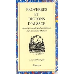 Proverbes et dictons d'Alsace