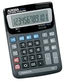 Aurora DT85V Dual Power  Jumbo Angled Display 12 Digit Desktop Calculator
