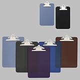SPR01862 - Transparent Plastic Clipboard, 9x12-1/2, Violet