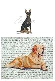Toy Manchester Terrier Glass Cutting Board