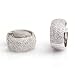 1.5 Carat 14KWG Diamond Hoop Earrings