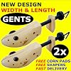 Shoe Stretchers GENT'S x 2 - FREE Corn Pads + FREE Shapers! Put an end to your bunions and blisters!
