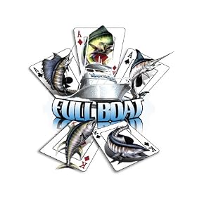 Full Boat (Sailfish, Marlin, Tuna, Dolphin, Wahoo) Poker Fishing T-shirt
