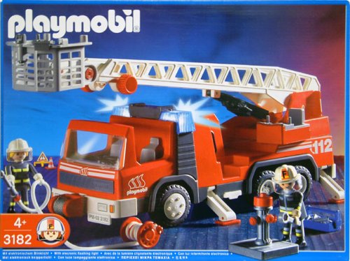 Childrens Toyshop  Toys : City Life Rescue Ladder Truck