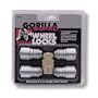 Gorilla Automotive 61621 Acorn Guard Locks (12mm x 1.25" Thread Size) - Pack of 4