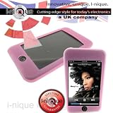i-nique Tuff-Luv Apple Ipod Touch Pure series 'Pretty Pink' Silicone skin case cover (8GB / 16GB / 32GB)