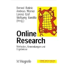 Online-Research: Methoden, Anwendungen und Ergebnisse