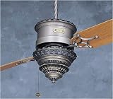 Emerson Ceiling Fans CF1PW Cornerstone Fan - Pewter Traditional Indoor Fan 54 w B1MO Blades