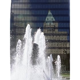 Reflection of the Fairmont Hotel, Vancouver, British Columbia, Canada Architecture Photographic Poster Print by Alison Wright, 9x12