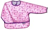 Frenchie Mini Couture Long Sleeve Large Waterproof Coverall with Flip Over Pocket, Girl