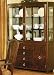 China Cabinet Buffet Hutch - Dark Walnut Finish