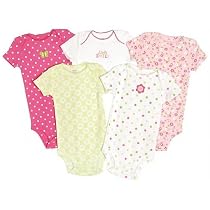 Carter's 5 PK Girls Floral & Polka Dot Bodysuits PINK 9 Mo
From Carter's
