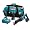 Makita LXT407 18-Volt LXT Lithium-Ion Cordless 4-Piece Combo Kit