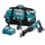 Makita LXT407 18-Volt LXT Lithium-Ion Cordless 4-Piece Combo Kit