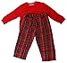 SleepytimePjs Kids Family Matching Pajamas Red Plaid 4T