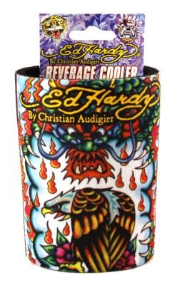 Ed Hardy Tattoo Can Coozie Koozie Cooler 2010 NEW N3