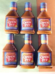 Open Pit Hickory Barbecue Sauce (18 oz each) SIX BOTTLES