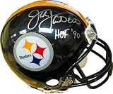Jack Lambert "HOF 90" Autographed Pittsburgh Steelers Mini Helmet