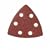 Silverline 218923 10 Pack 80 Grit Hook and Loop Triangle Sheets
