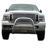 Aries 45-3001 Stainless Steel Big Horn Bar with Skid Plate by Aries Automotive
