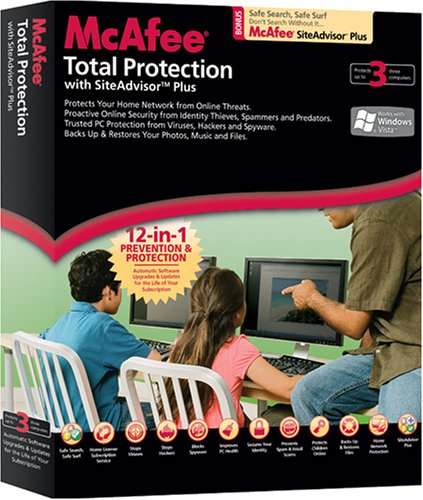 McAfee Total Protection 2008 - 3 User [OLD VERSION]