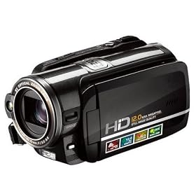 DIGIPO HDV-P88S - 5MP CMOS - 1080P HD - 3 TFT Display - 5X Optical Zoom - HD Camcorder