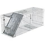 Havahart 1089 Collapsible One Door Cage Trap for Raccoons, Stray Cats and Woodchucks 32 x... by Havahart