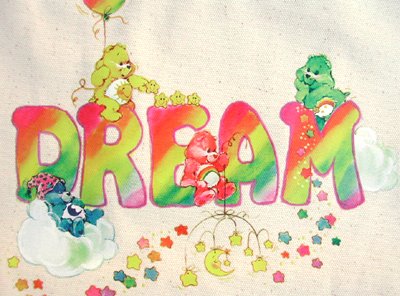 ケアベア　帆布トートバッグ　DREAM