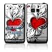 My Heart Design Protective Skin Decal Cover for LG Dare Cell Phone