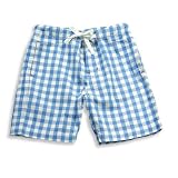 Gold Rush Outfitters – Girls Gingham Short, Blue, White