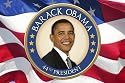 Barack Obama 44th U.S. President Poster Print - Laminated 18" x 24"