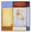 Flower II by Veronica Rosas 12"x12" Art Print Poster Latin