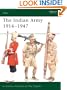 The Indian Army 1914-1947 (Elite)