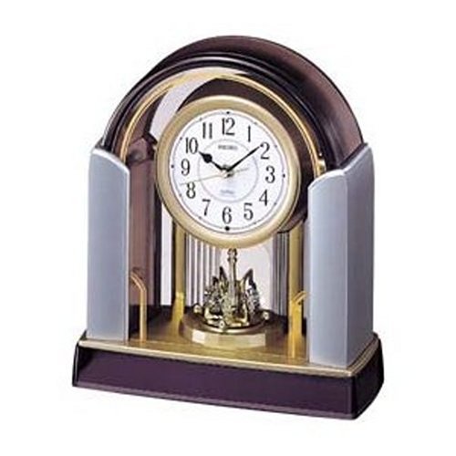 SEIKO CLOCK (セイコークロック) 置き時計 電波時計 ツイン・パ BY225G 