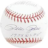 Pete Rose, Johnny Bench, Joe Morgan and Tony Perez - Big Red Machine - Autographed MLB Baseball