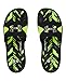 Under Armour Men's Ignite Banshee II Slide, Black (002)/High-Vis Yellow, 12