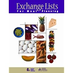 Exchange Lists for Meal Planning