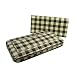 Plaid Pattern Extra Thick Fatty Flat Women's Wallet w/ Checkbook Cover - Choice of Co...