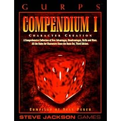 Gurps Compendium Vol. I: Character Creation: Compendium II (GURPS: Generic Universal Role Playing System)