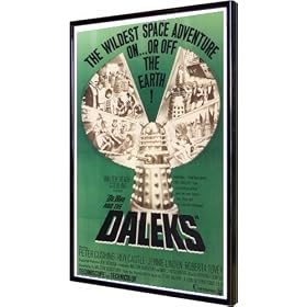 Dr. Who and the Daleks 11"x17" Framed Poster