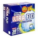 HeftyUltraFlexDrawstringTall,13GallonKitchenBags,Six-38CountBoxes(228Bags)
