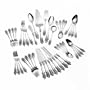 Wallace Grande Baroque 46-Piece Sterling Silver Place Flatware Set, Service for 8