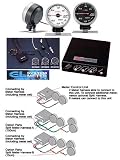 Apexi (403-A959) EL System II Series Temperature Gauges - (Water Temp.) White (60mm)