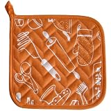 8 Potholder - Retro Kitchen Jaffa