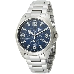 Citizen Men’s Eco-Drive Exclusive Chronograph Stainless Steel Watch #AT0870-53L