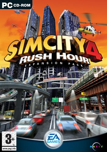 SimCity 4: Rush Hour Expansion Pack (PC CD)